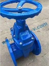 DIN/BS ductile iron industrial flange gate valve